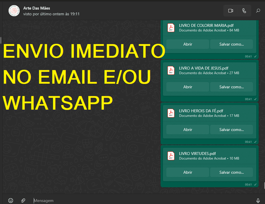 Como o kit será entregue