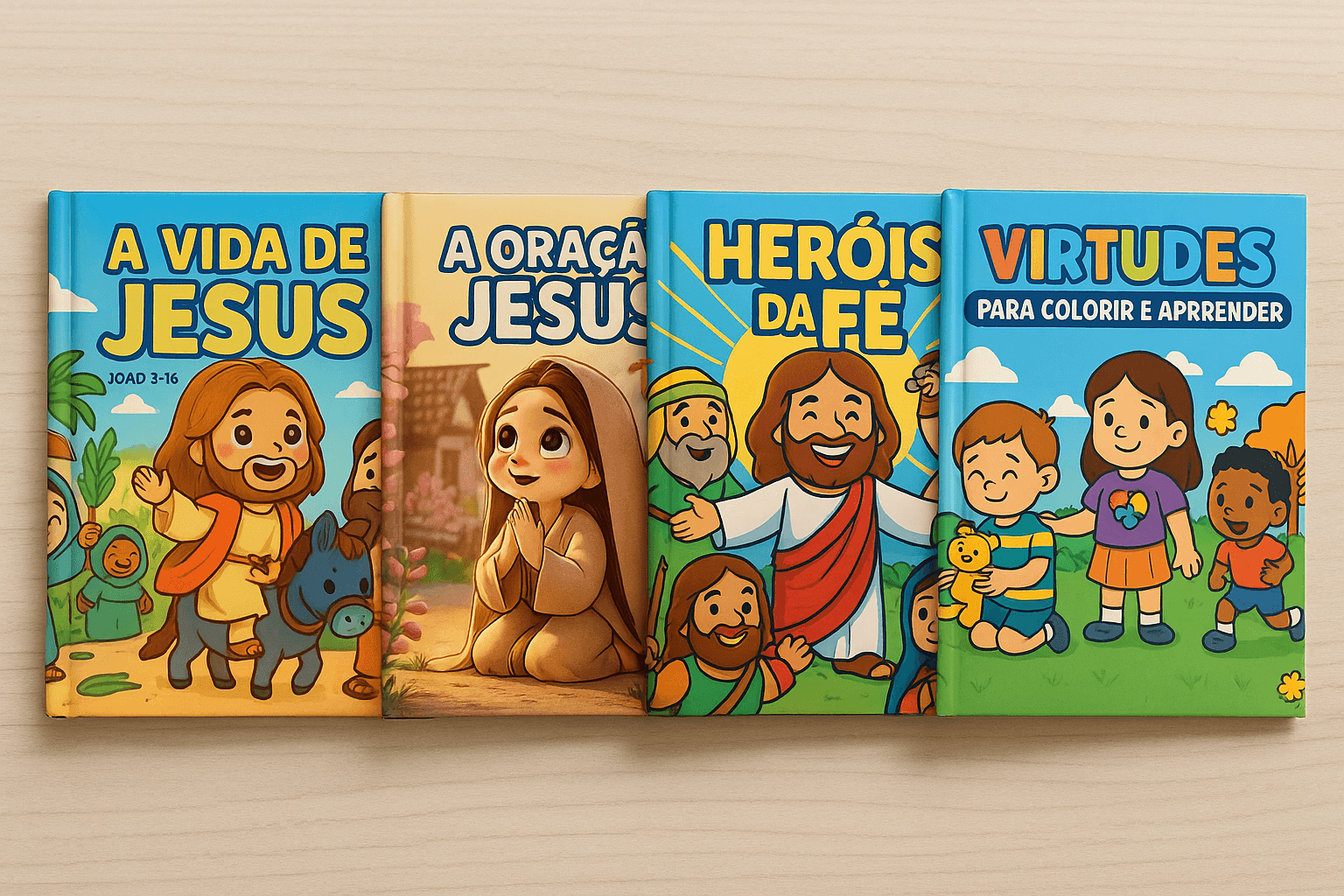 Kit de 4 livros digitais